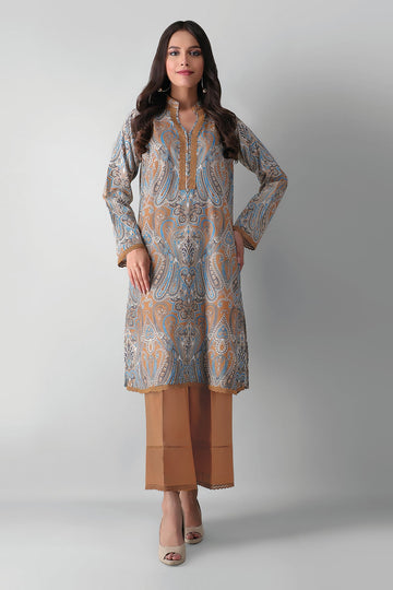J21335 Brown Khaadi Autumn Collection 2021